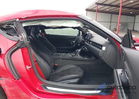 2026 Toyota Supra Premium from USA, damaged, VIN WZ1DB0G01TW071292